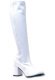Shoes: Go Go Boots White *