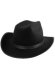 Cowboy Hat Adult - Permalux Black * Cowboy Hat Adult - Permalux Black *