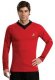 Adult Star Trek Classic Deluxe Shirt Red Adult Star Trek Classic Deluxe Shirt Red
