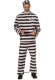 Adult Prisoner - Striped Deluxe * Adult Prisoner - Striped Deluxe *