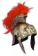 Roman Helmet Deluxe Gold *