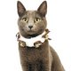 Pet Costume- Furry Jingle Collar- Cat