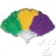 Marabou Fan (Mardi Gras) *