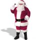 Regency Plush Santa Suit (Crimson Red) Costume