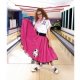 Complete Poodle Skirt Outfit (Pink & White) Adult Costume Complete Poodle Skirt Outfit (Pink & White) Adult Costume