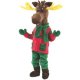 Merry Moose Mascot Adult Costume * Merry Moose Mascot Adult Costume *
