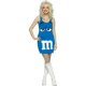 M&M Blue Tank Dress Adult Costume * M&M Blue Tank Dress Adult Costume *