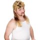 Super Mullet Wig (Blonde) Adult * Super Mullet Wig (Blonde) Adult *