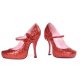 Ruby Glitter Shoes (Red) Adult Ruby Glitter Shoes (Red) Adult