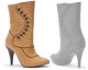 Tan Victorian Boots * Tan Victorian Boots *
