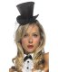 Black Tiny Top Hat With Veil * Black Tiny Top Hat With Veil *