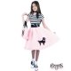 Poodle Skirt Child Costume * Poodle Skirt Child Costume *
