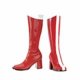 Red And White Super Hero Boots Adult *