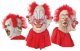 4 Faced Clown Mask * 4 Faced Clown Mask *