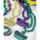 Mardi Gras Crown Beads Pkg/12