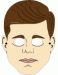 John F. Kennedy mask